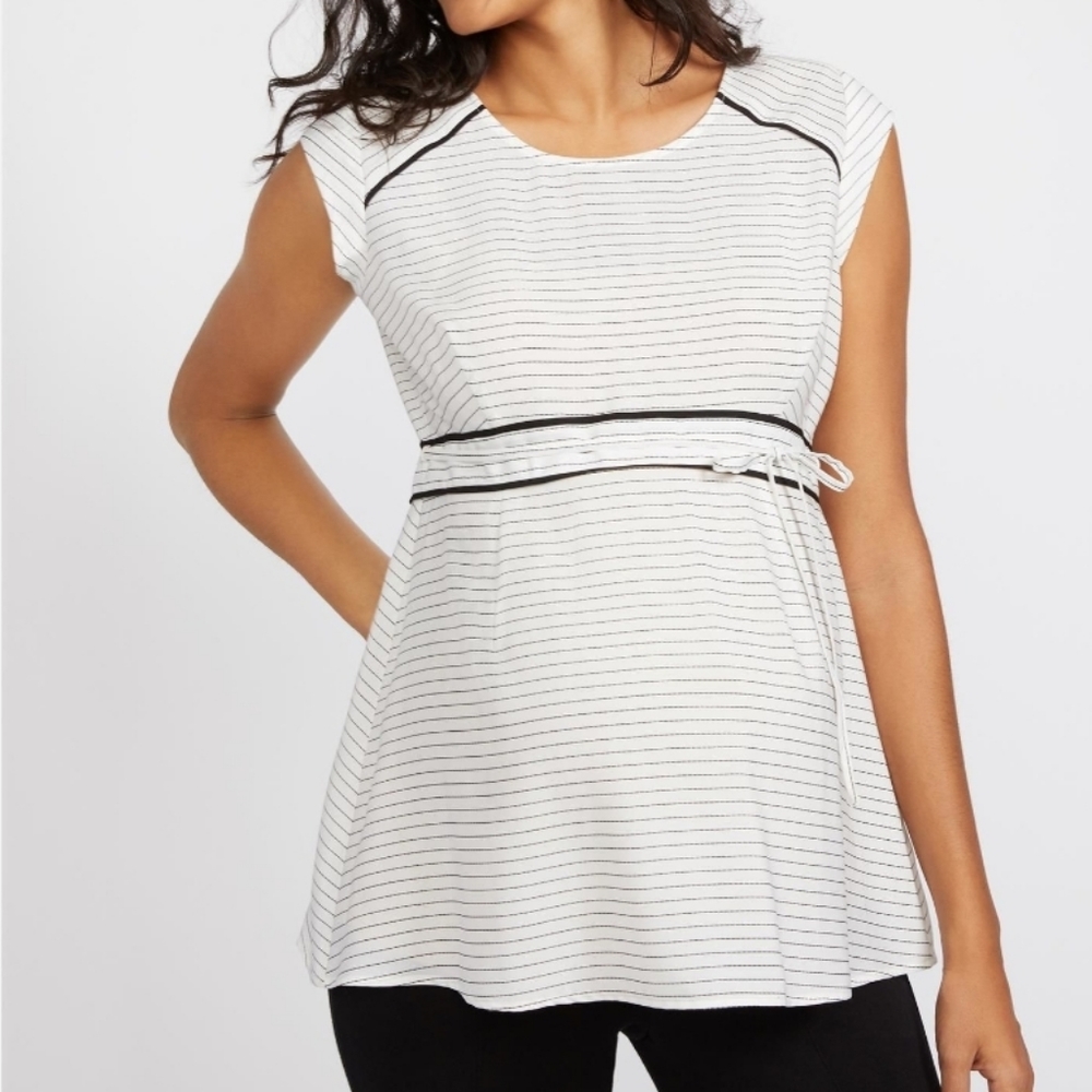Motherhood Peplum Maternity top, size XL
